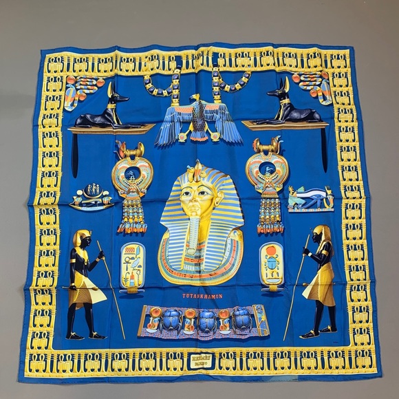 Hermes Accessories - Vintage Hermès Scarf “Tutankhamun”